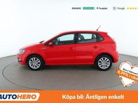Begagnad VW Polo 91 HK (66 kW) 2015 Röd Halvkombi