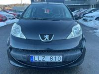 Begagnad Peugeot 107 68 HK (50 kW) 2008 Svart Halvkombi