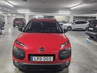 Begagnad Citroën C4 Cactus PureTech 82 HK (60 kW) 2014 Röd Halvkombi