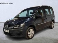 Begagnad VW Caddy 2018 Blå Minibuss