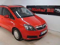 Begagnad Opel Zafira 141 HK (103 kW) 2006 Röd Minibuss