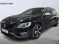 Begagnad Volvo V60 R-Design 190 HK (139 kW) 2018 Svart Kombi
