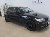 Begagnad BMW 118 Advantage 143 HK (105 kW) 2008 Svart Halvkombi