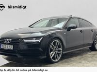 Begagnad Audi A7 S-Line 334 HK (245 kW) 2016 Svart Halvkombi