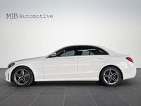 Begagnad Mercedes C200 AMG line 150 HK (110 kW) 2018 Vit Sedan