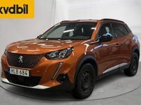 Begagnad Peugeot e-2008 Allure 100 kW (136 HK) 2022 Orange SUV