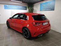 Begagnad Mercedes A200 Sport 163 HK (119 kW) 2019 Röd Halvkombi