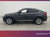 begagnad BMW X4 xDrive20d 190hk Backkamera Skinn Dragkrok 0.5l/mil