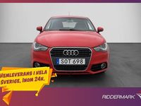 Begagnad Audi A1 Proline 2011 Röd Halvkombi