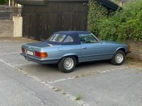 Begagnad Mercedes SL350 195 HK (143 kW) 1972 Ljusblå Cab