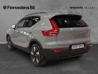 Begagnad Volvo EX40 Single Motor Extended Range 188 kW (256 HK) 2024 Grå SUV