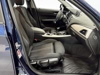 Begagnad BMW 118 Advantage 150 HK (110 kW) 2015 Blå Halvkombi