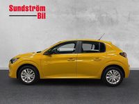 Begagnad Peugeot 208 Active 75 HK (55 kW) 2021 Gul Halvkombi