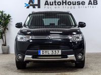 begagnad Mitsubishi Outlander P-HEV 2.0 Hybrid 4WD Drag Skinn Elstol