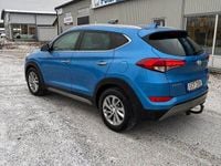 Begagnad Hyundai Tucson 177 HK (130 kW) 2018 Blå SUV