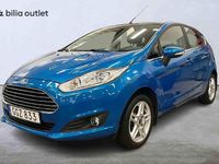 Begagnad Ford Fiesta 2015 Blå Halvkombi
