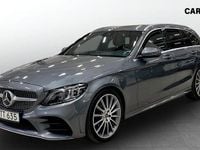 Begagnad Mercedes C220 AMG line 194 HK (142 kW) 2018 Grå Kombi