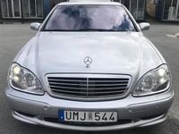 Begagnad Mercedes S63 AMG AMG 443 HK (325 kW) 2002 Silver Sedan