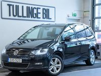 Begagnad VW Sharan 150 HK (110 kW) 2018 Svart Minibuss