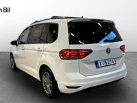 begagnad VW Touran Masters TSI150 Plus/7sits/Drag/P-värmare