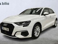 Begagnad Audi A3 Proline 151 HK (111 kW) 2023 Vit Sedan