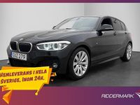 Begagnad BMW 118 M Sport 150 HK (110 kW) 2018 Svart Halvkombi