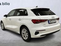 Begagnad Audi A3 Sportback Proline 150 HK (110 kW) 2022 Vit Halvkombi