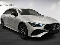 begagnad Mercedes CLA250e Shooting Brake AMG-LINE/Nightpackage/Drag/keylessgo/ 2024 Silver