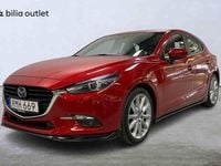 Begagnad Mazda 3 Inclusive 2017 Röd Halvkombi