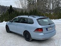 Begagnad VW Golf VI 102 HK (75 kW) 2010 Ljusblå Halvkombi