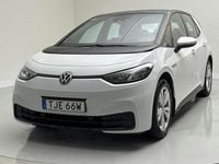 Begagnad VW ID.3 Life 150 kW (204 HK) 2021 Vit Halvkombi