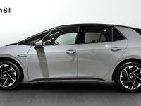 Begagnad VW ID.3 Pro Performance 150 kW (204 HK) 2022 Moonstone grey black Halvkombi