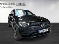 begagnad Mercedes GLC300e 4MATIC AMG/Night/Moms/Drag 2021 Svart