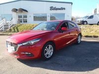 Begagnad Mazda 3 Inclusive 120 HK (88 kW) 2016 Röd metallic Halvkombi