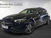 Begagnad Mercedes C300 AMG line 313 HK (230 kW) 2022 Svart Kombi