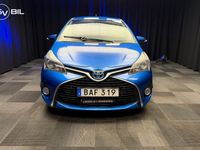 Begagnad Toyota Yaris Hybrid Active 101 HK (74 kW) 2016 Blå