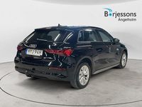 Begagnad Audi A3 Proline 207 HK (152 kW) 2023 Svart Sedan