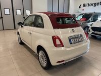 begagnad Fiat 500C 1.2 8V Lounge man 69hk