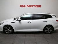 Begagnad Kia Optima GT-Line 141 HK (103 kW) 2016 Vit Kombi