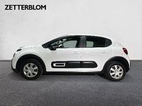 Begagnad Citroën C3 PureTech 83 HK (61 kW) 2021 Vit Halvkombi
