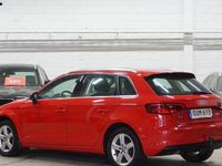 Begagnad Audi A3 110 HK (80 kW) 2015 Röd