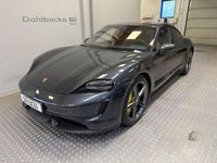 Begagnad Porsche Taycan Turbo S 560 kW (762 HK) 2020 Mörkgrå Sedan