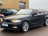 Begagnad BMW 125 Cabriolet 260 HK (191 kW) 2008 Svart Cab