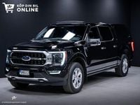 Begagnad Ford F-150 Platinum 407 HK (299 kW) 2021 Svart Pickup