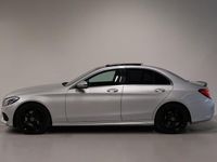 Begagnad Mercedes C220 AMG 170 HK (125 kW) 2018 Silver Sedan