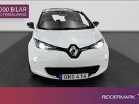begagnad Renault Zoe R240 22 kWh Batterihyra Kamera Välservad 2017, Halvkombi