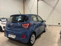 Begagnad Hyundai i10 67 HK (49 kW) 2014 Ljusblå Halvkombi