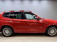Begagnad BMW X3 M Sport 190 HK (139 kW) 2017 Röd SUV