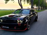 begagnad Dodge Challenger 5.7 V8 HEMI, DEMON, Svart med rött läder