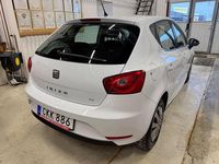 Begagnad Seat Ibiza Style 86 HK (63 kW) 2014 Vit Halvkombi